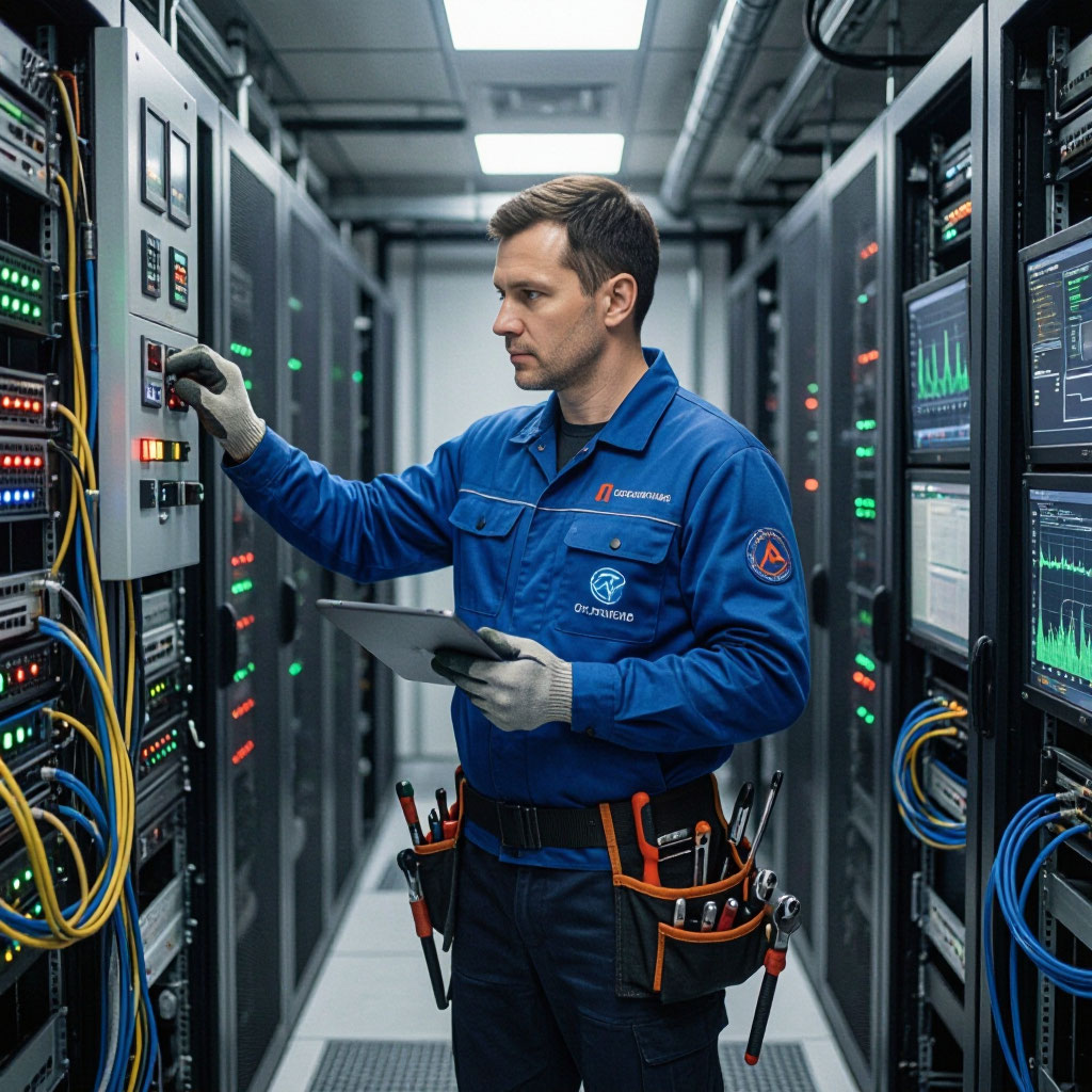 Security system maintenance technician